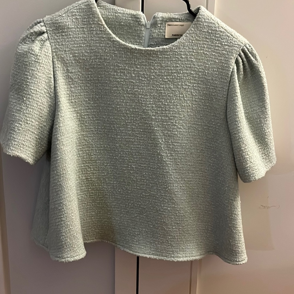 Wconcept Mint tweed top, one size, fit S